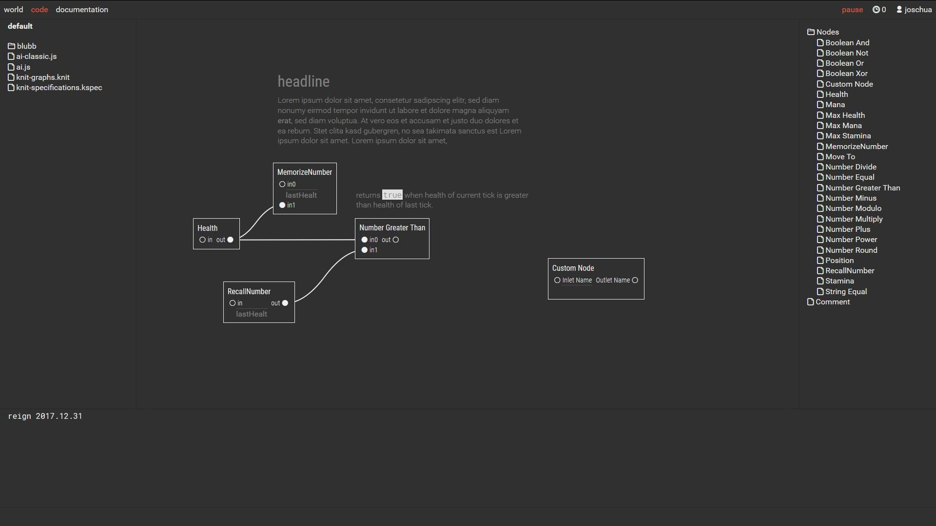 reign (itch) - кадр 1
