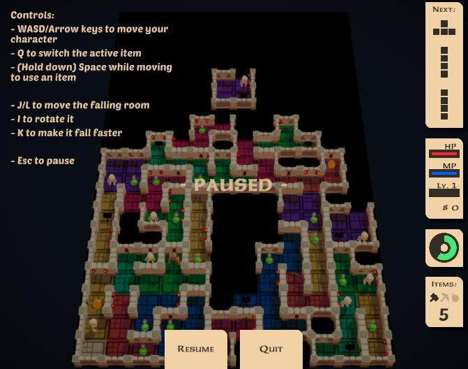 4-Block Dungeon (prototype) (itch) - кадр 1