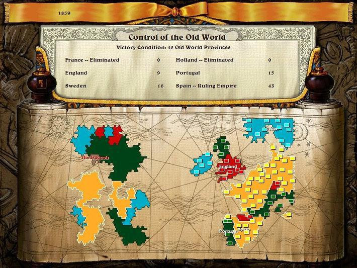 Imperialism 2: The Age of Exploration - кадр 1