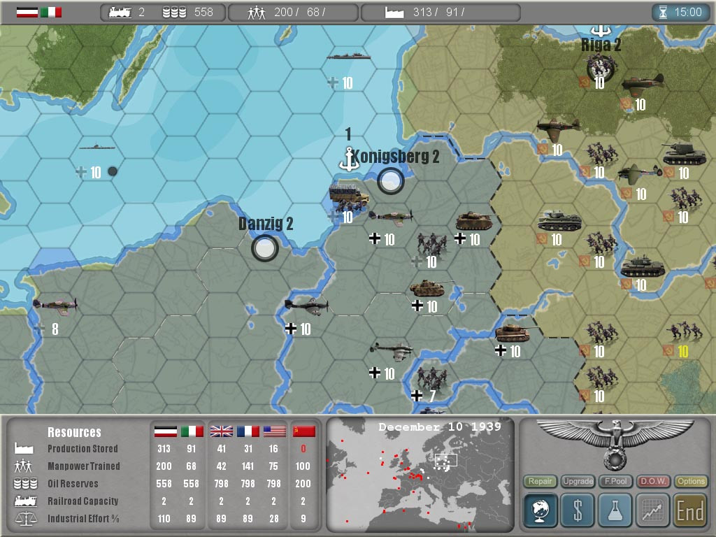Commander: Europe at War - кадр 1