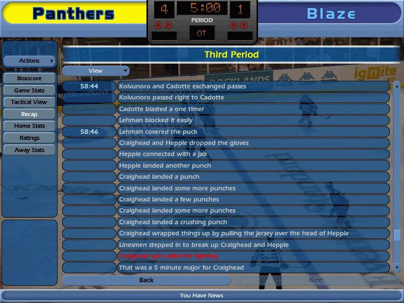 NHL Eastside Hockey Manager - кадр 2