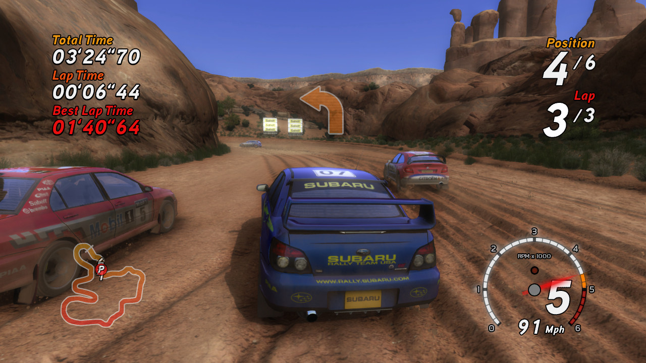 SEGA Rally - кадр 4