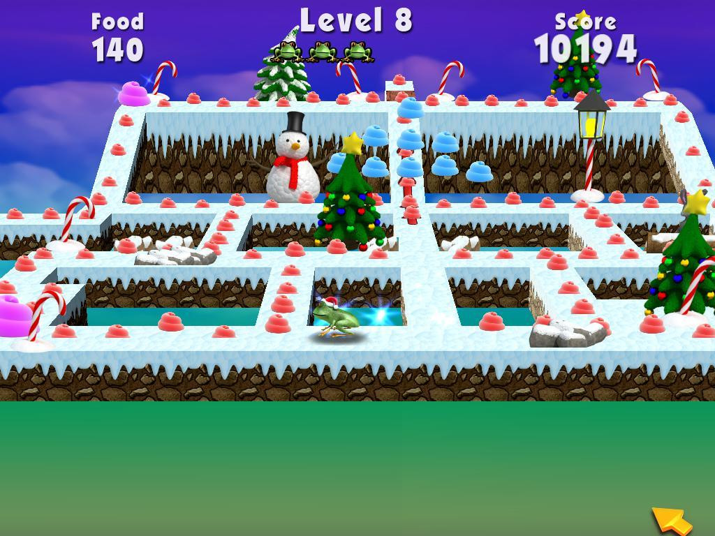 3D Frog Christmas for Raspberry Pi (itch) - кадр 1