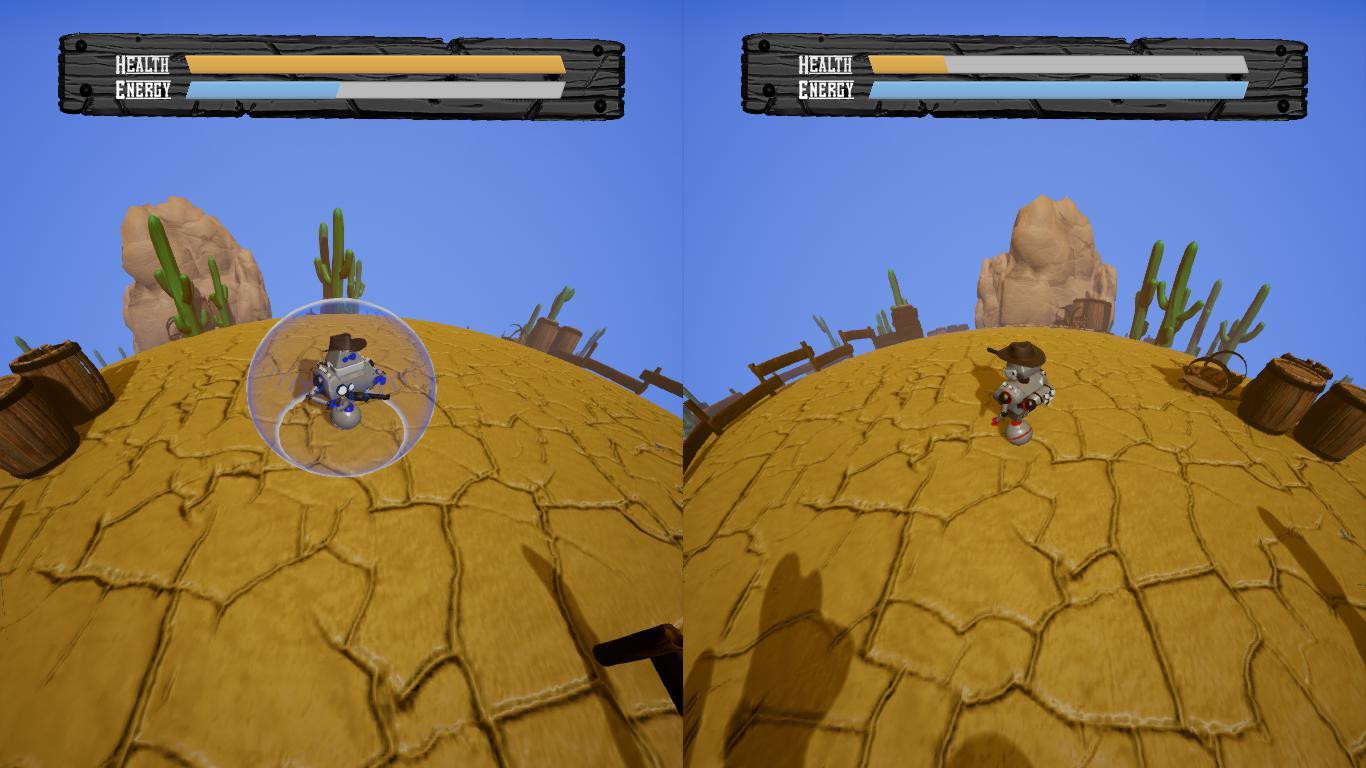 High Noon Robots - Ludum Dare 38 (itch) - кадр 1