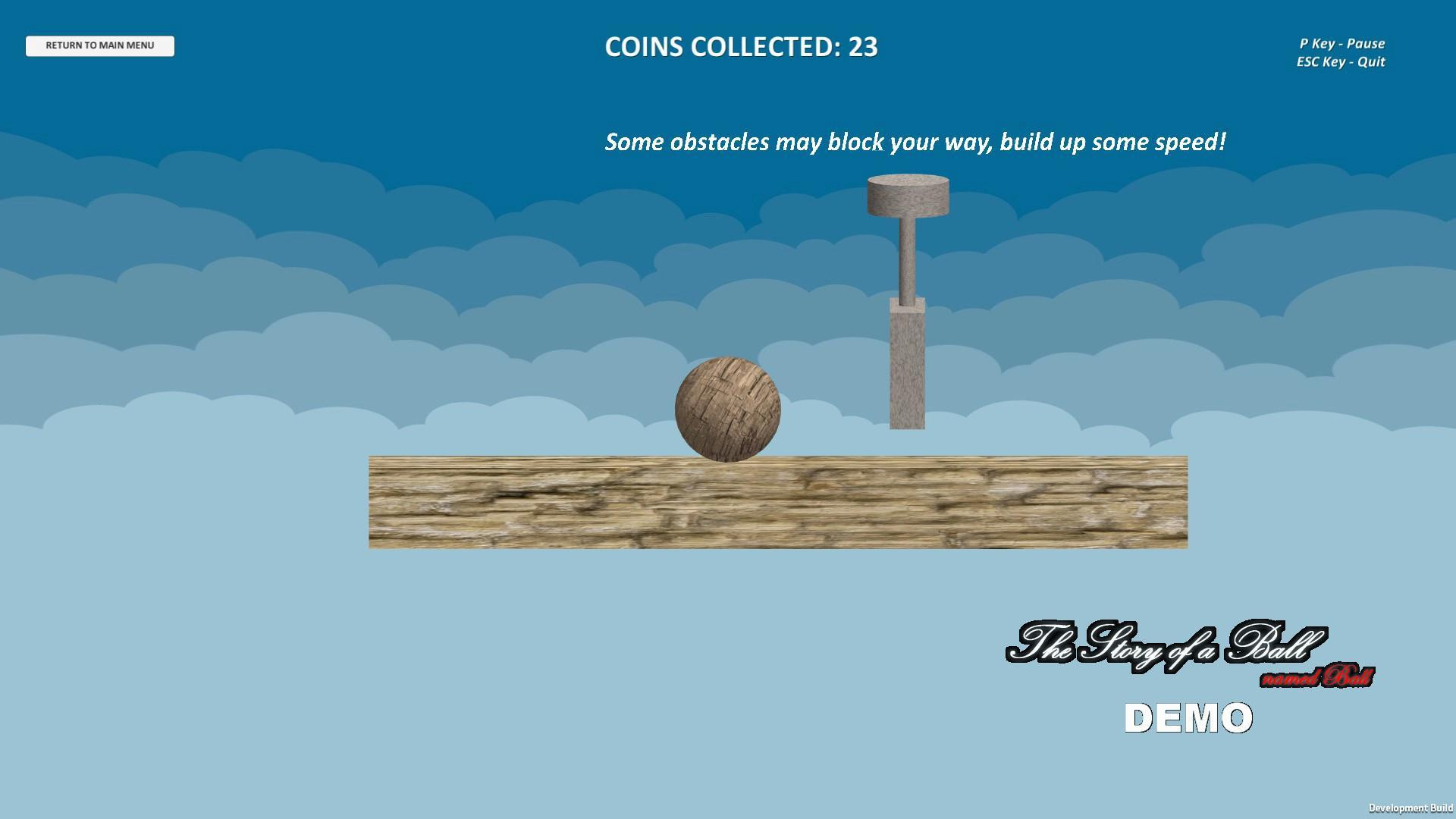 The Story of a Ball, named Ball (itch) - кадр 1