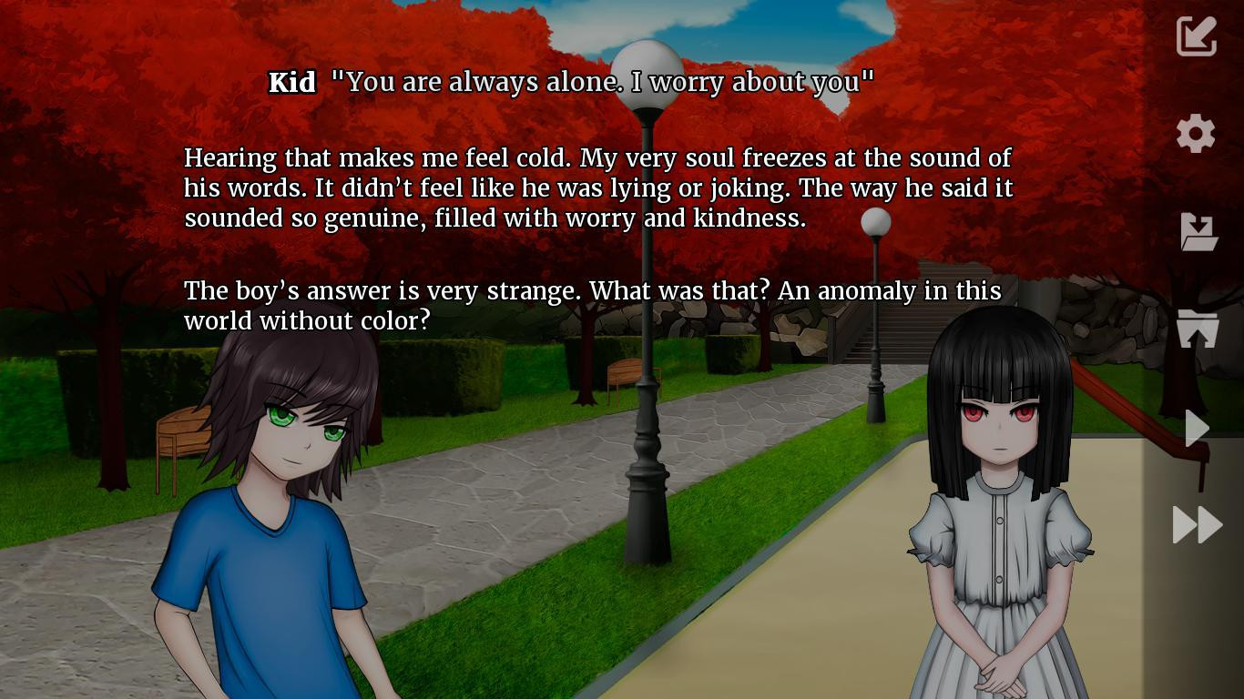 Winter's Empty Mask - Visual Novel - Demo (itch) - кадр 1