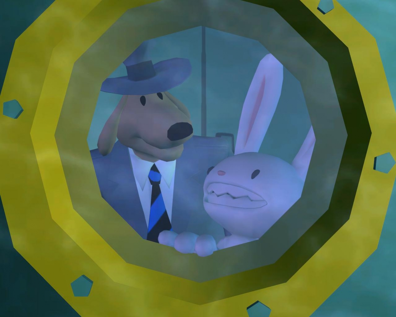 Sam & Max: Season 2 - Episode 2 - Moai Better Blues - кадр 1