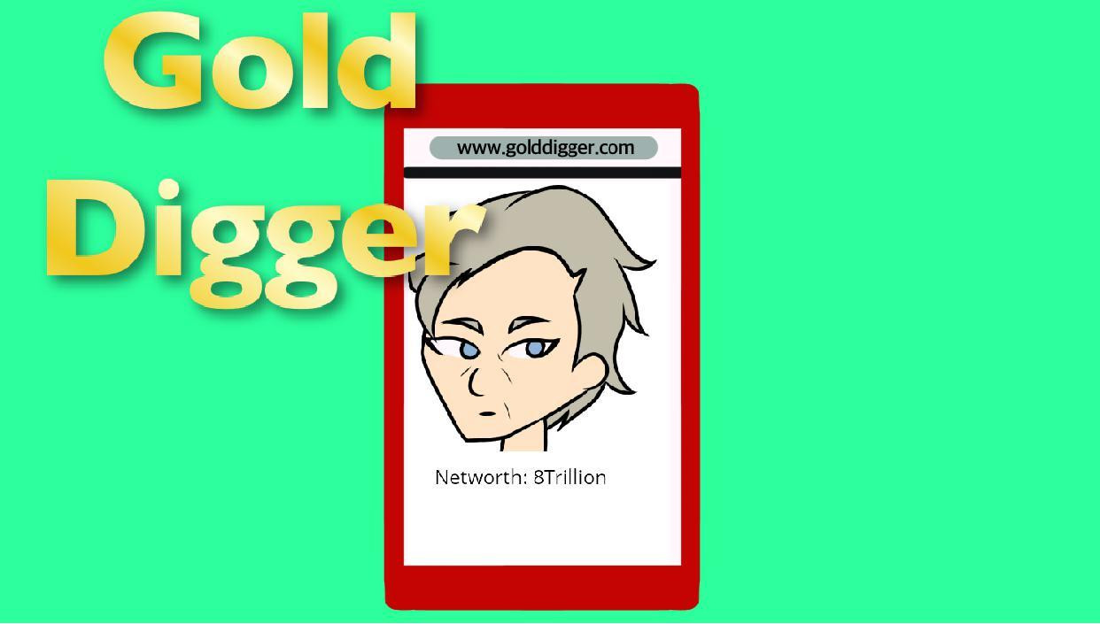 Golddigger Dating Sim (itch) - кадр 1