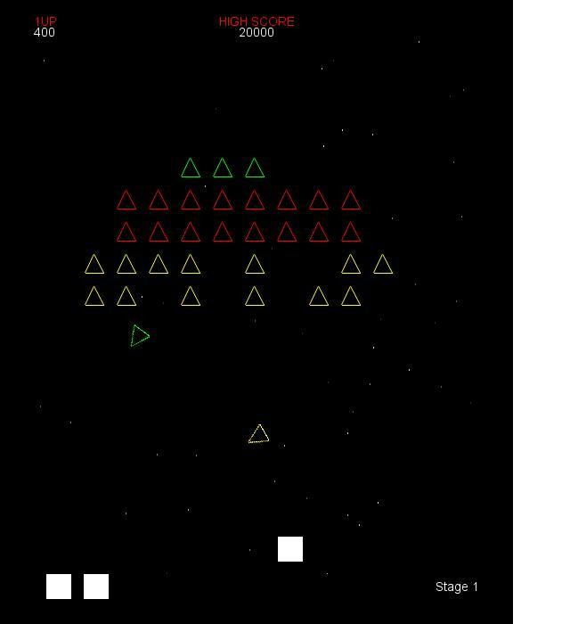 Galaga remake (itch) - кадр 1