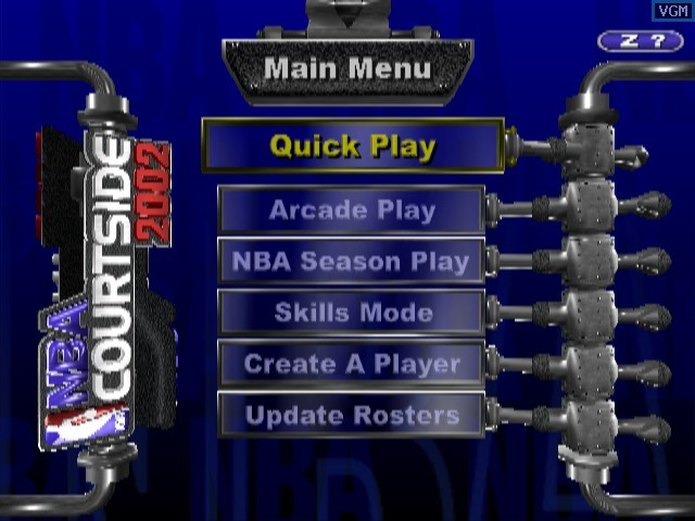 NBA Courtside 2002 - кадр 1