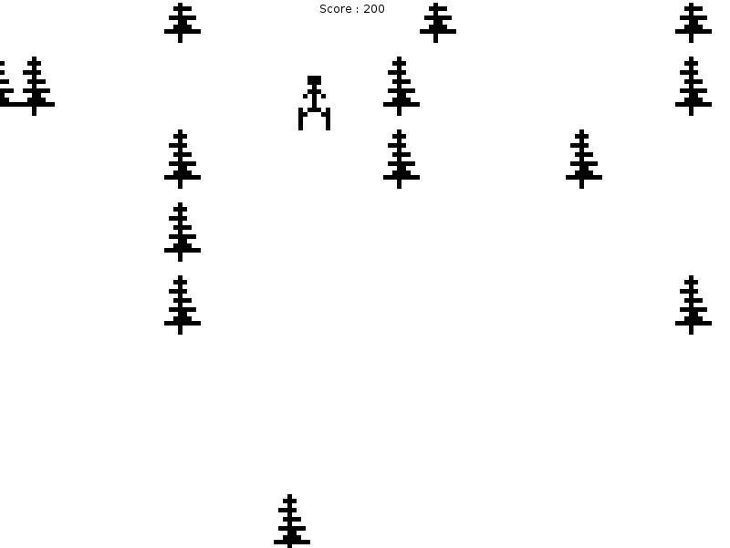 descente en skie (itch) - кадр 1
