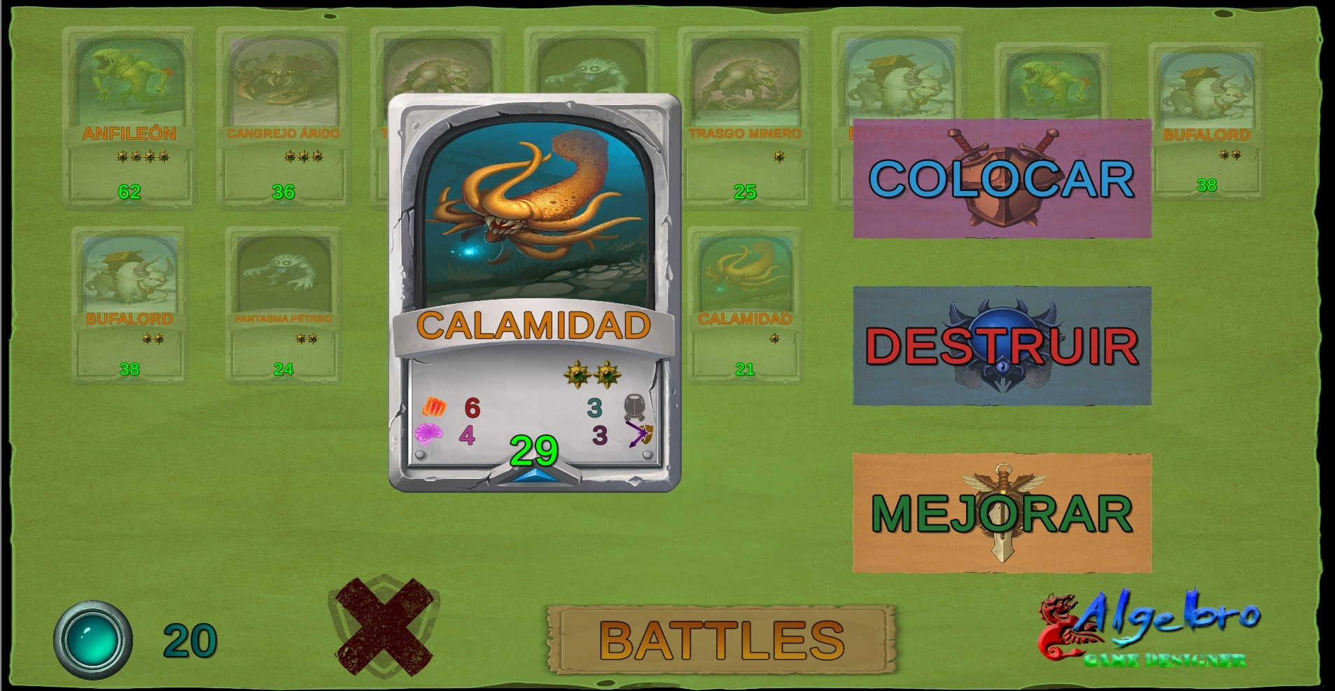 Master of Card Battle (itch) - кадр 2