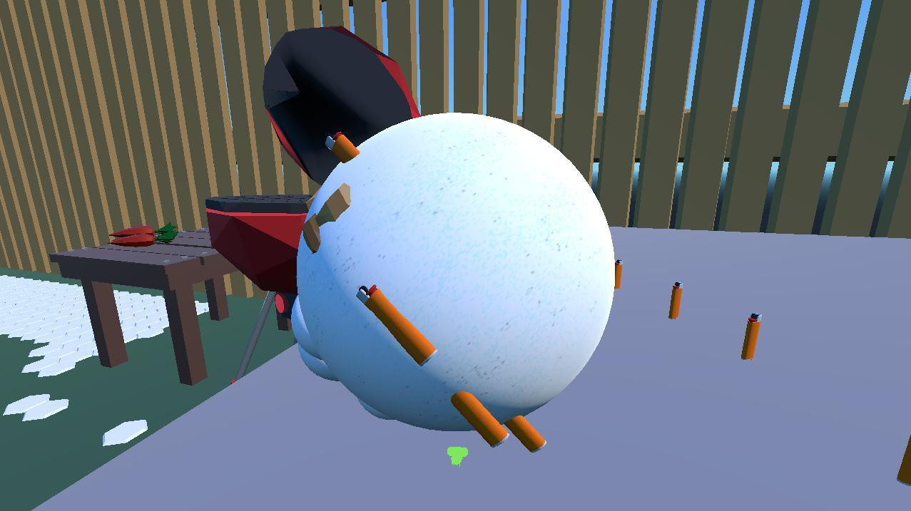 Katamari Snow Day (itch) - кадр 1