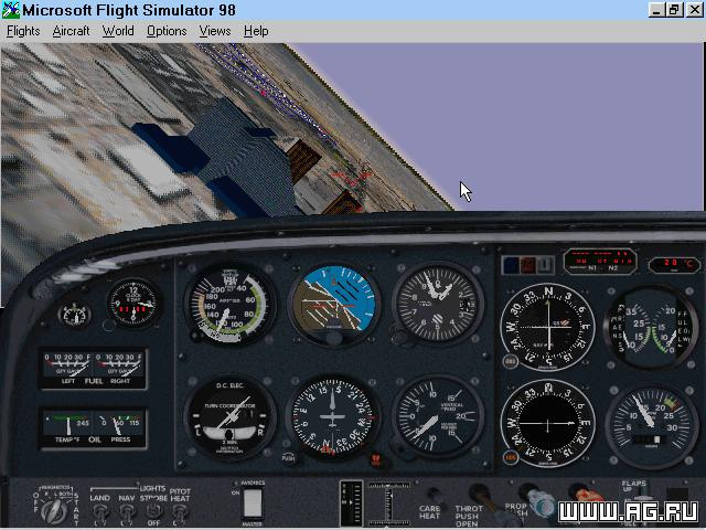 Microsoft Flight Simulator '98 - кадр 1