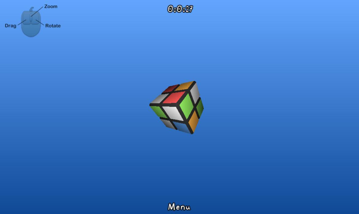 Rubik's Cube 3D (itch) - кадр 1
