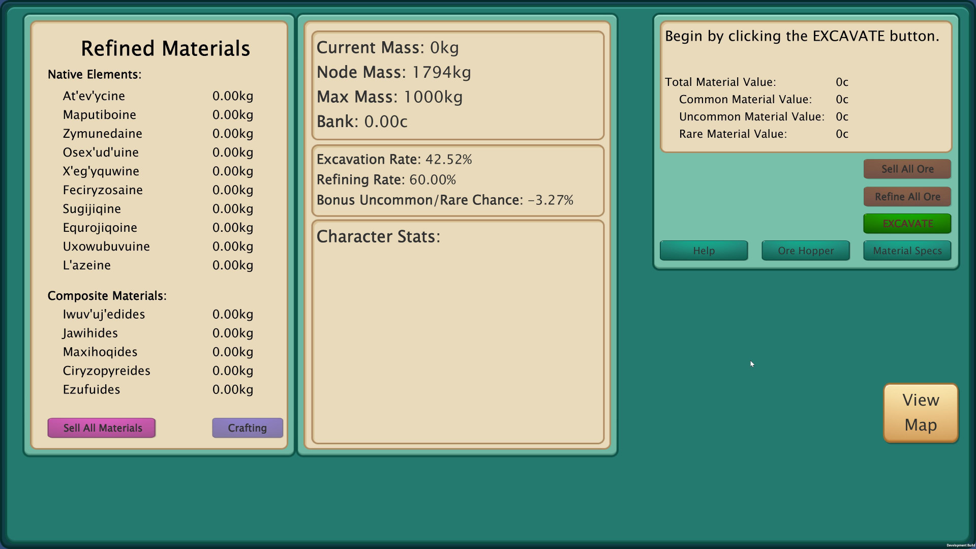 Exomining Sim/RPG (itch) - кадр 1