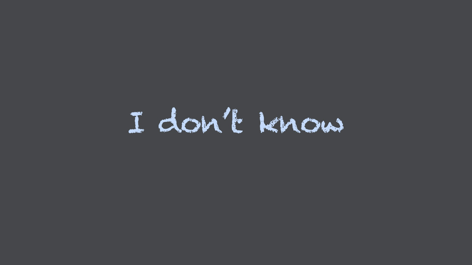I Don't Know (itch) - кадр 1