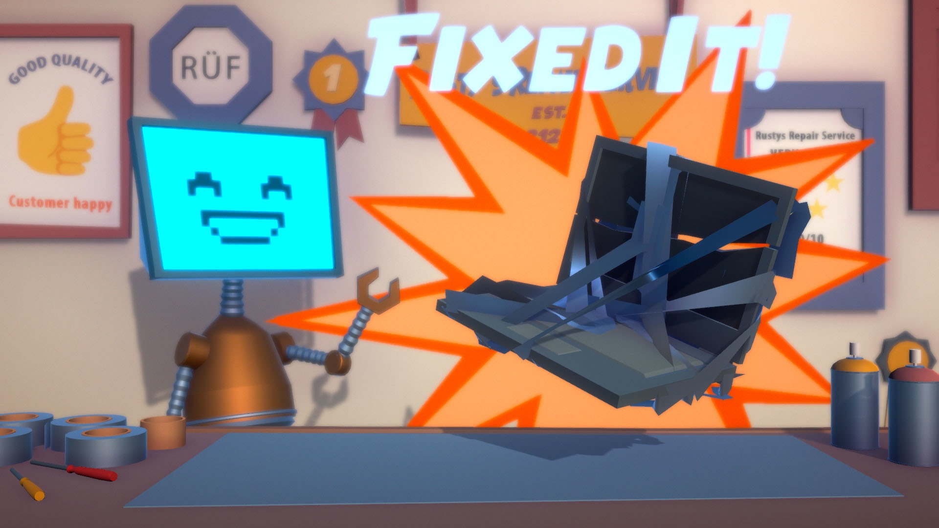 Rusty's Repair Service (itch) - кадр 1