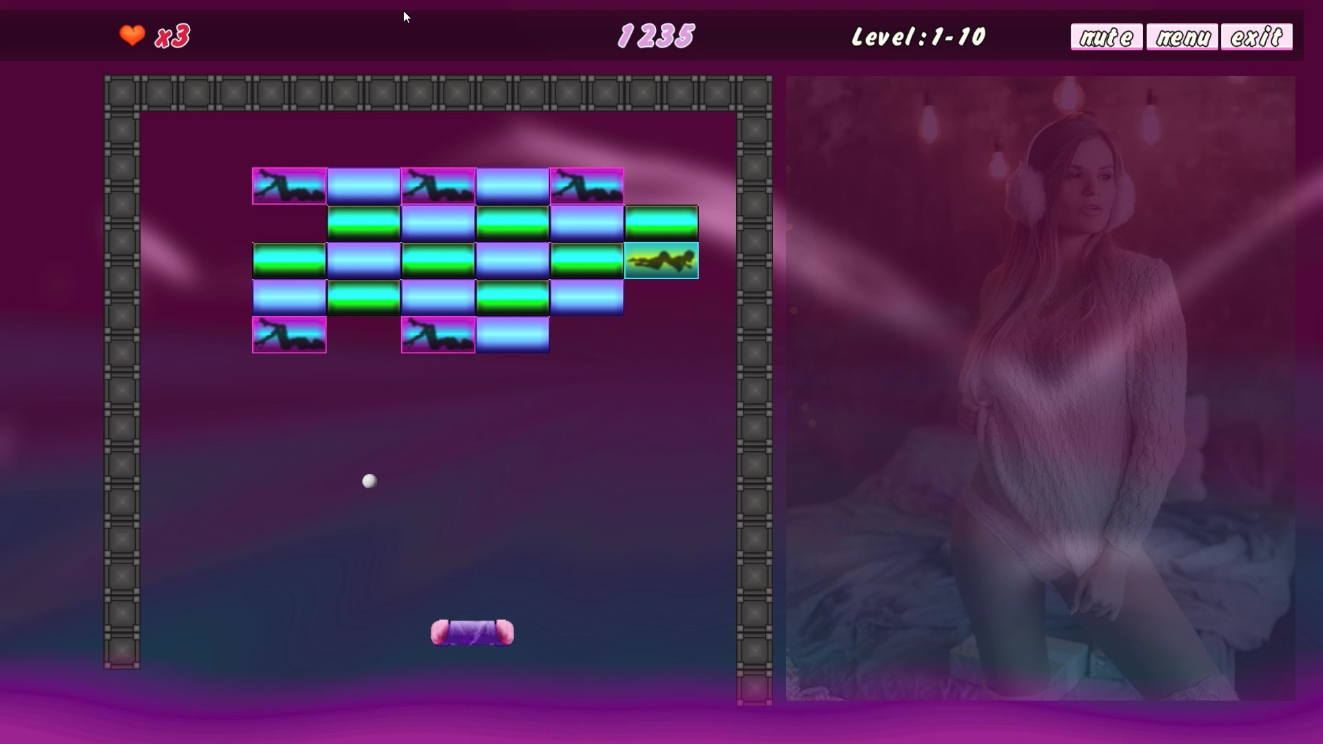 Adult Arkanoid - кадр 1