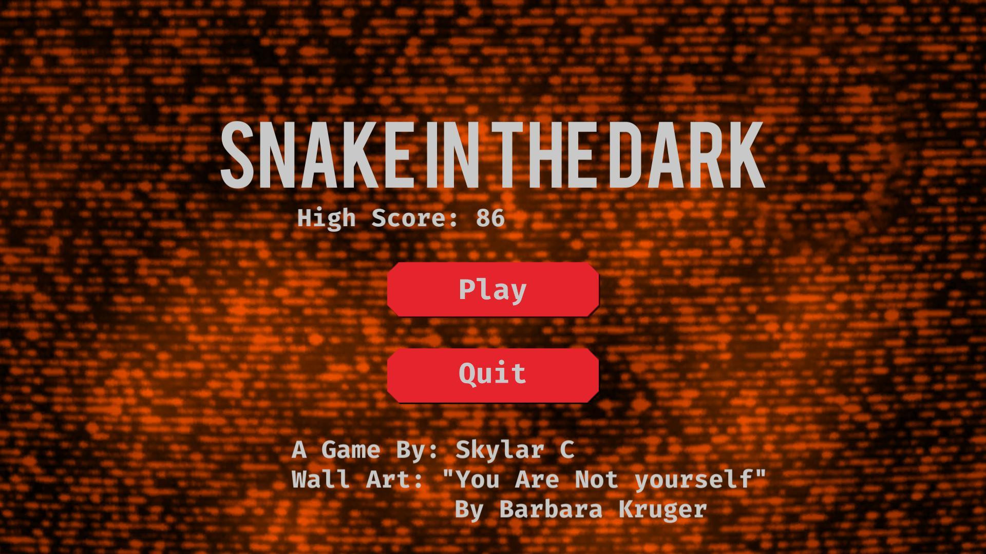 Snake In The Dark (itch) - кадр 1