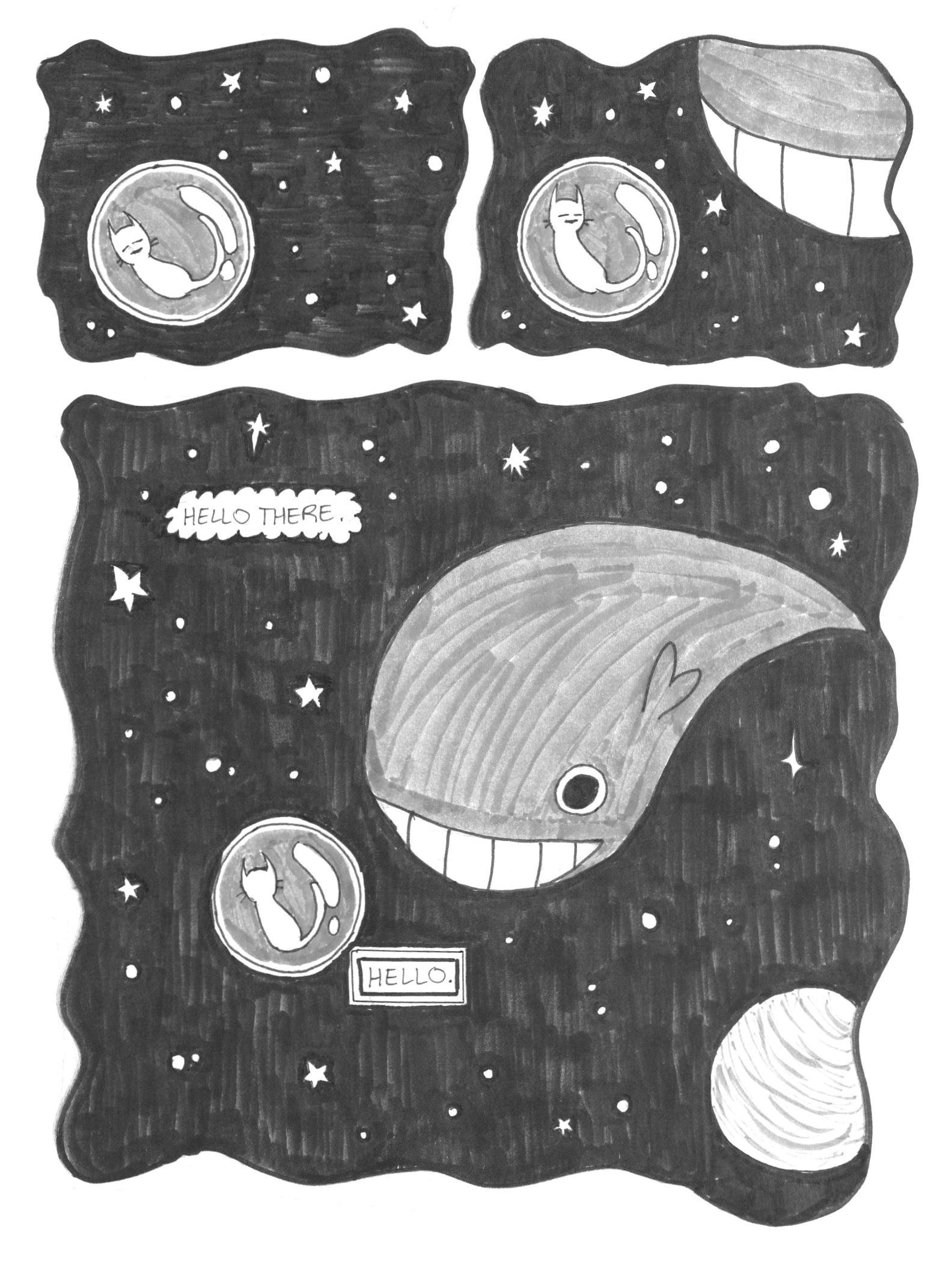 Space Bubble Cat (itch) - кадр 1