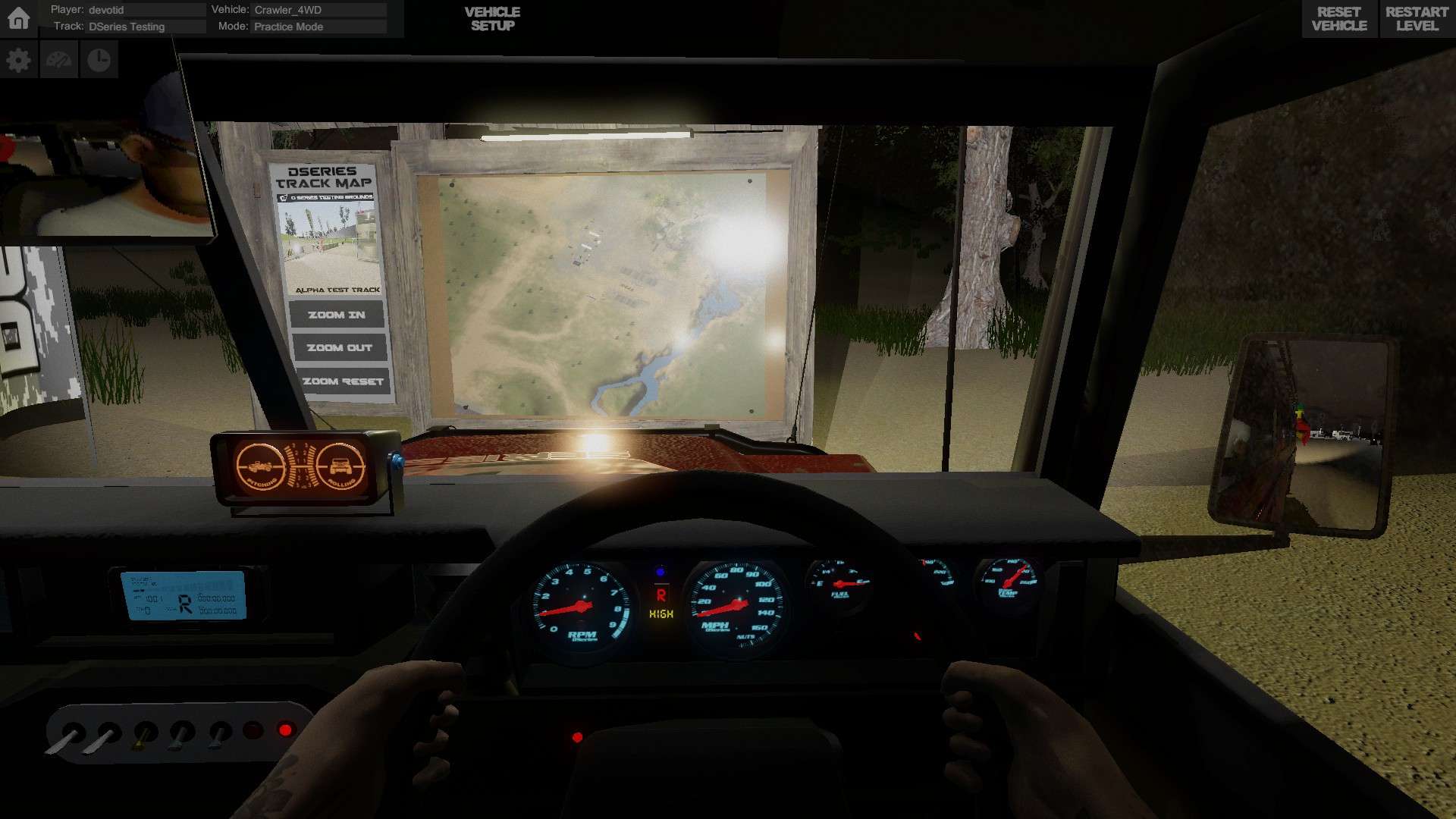 D Series OFF ROAD Driving Simulation - кадр 1