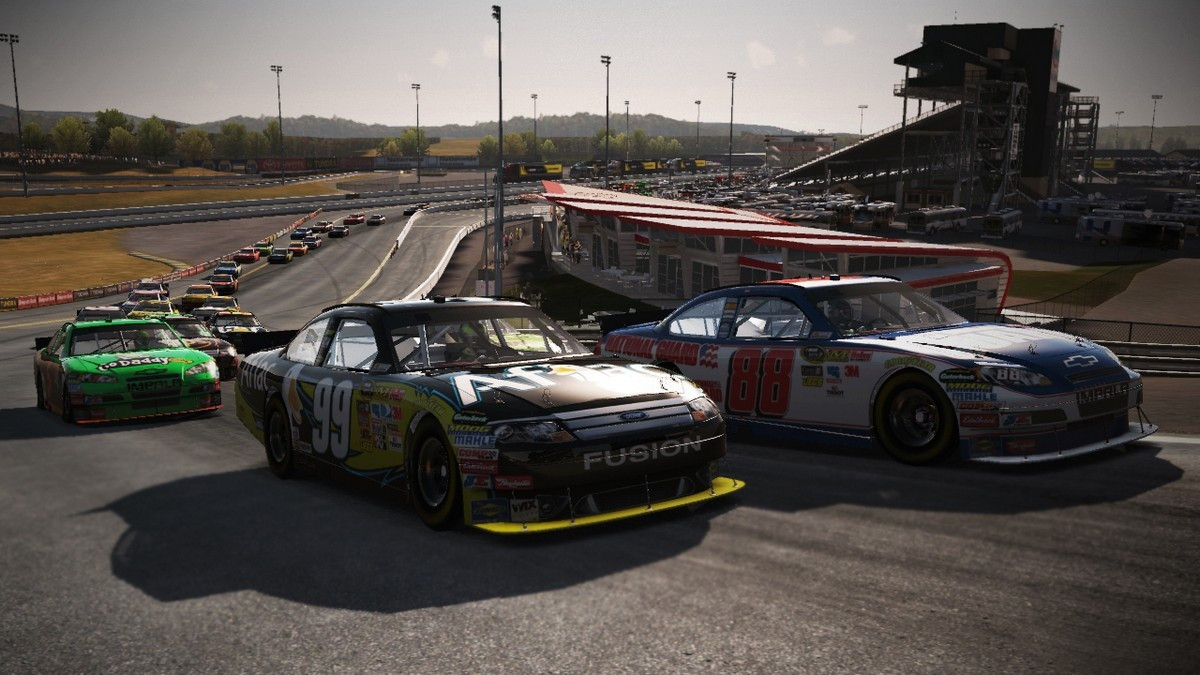 NASCAR The Game 2011 - кадр 4