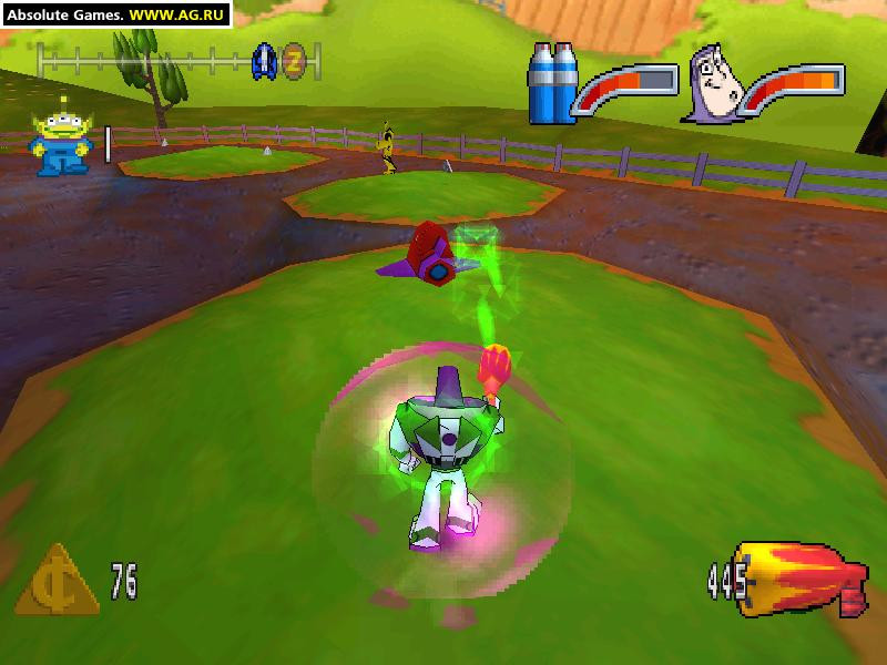 Disney/Pixar's Buzz Lightyear of Star Command Action Game - кадр 1