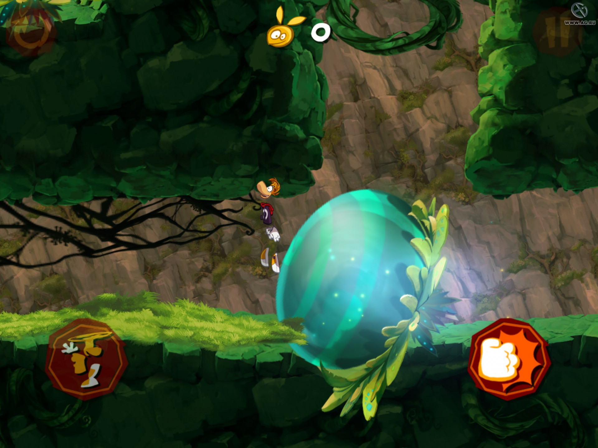 Rayman Jungle Run - обзоры и оценки игры, даты выхода DLC, трейлеры,  описание