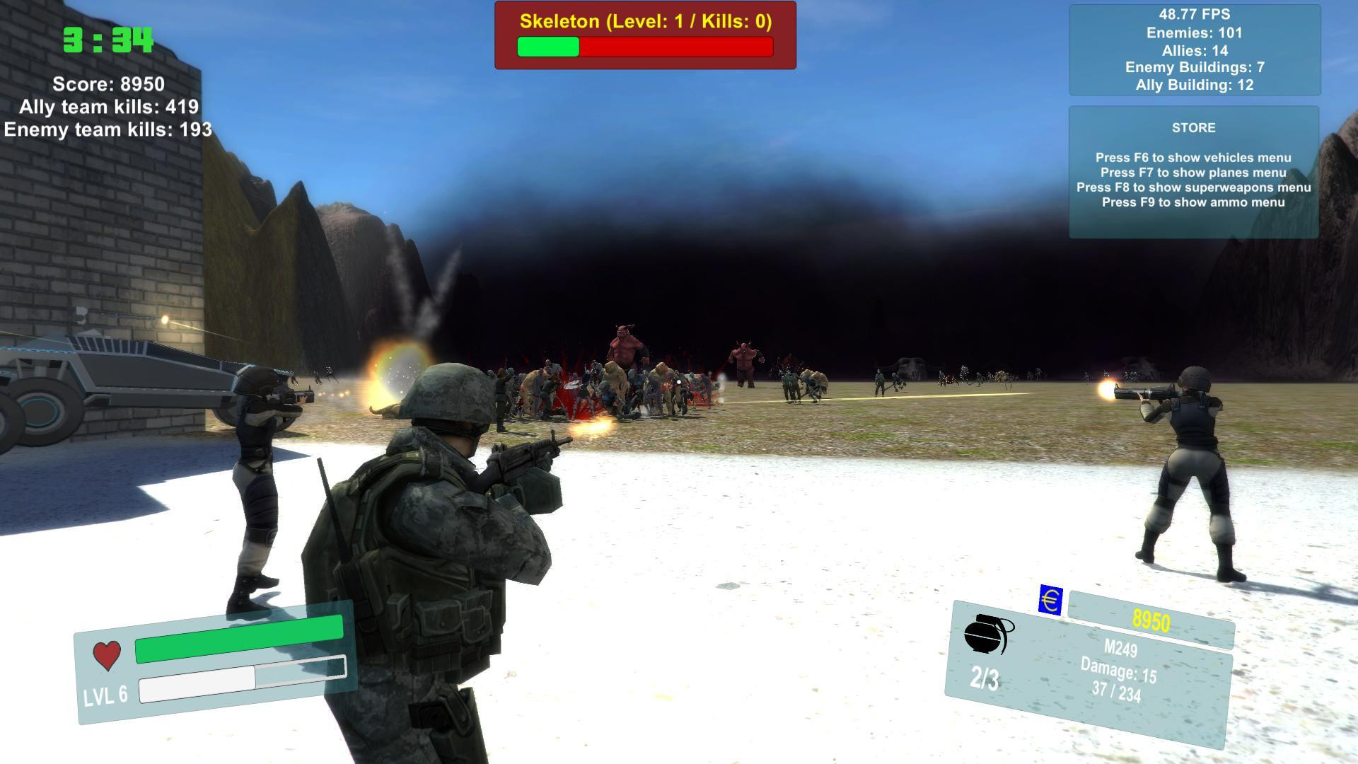 Clash of Aggression (itch) - кадр 1