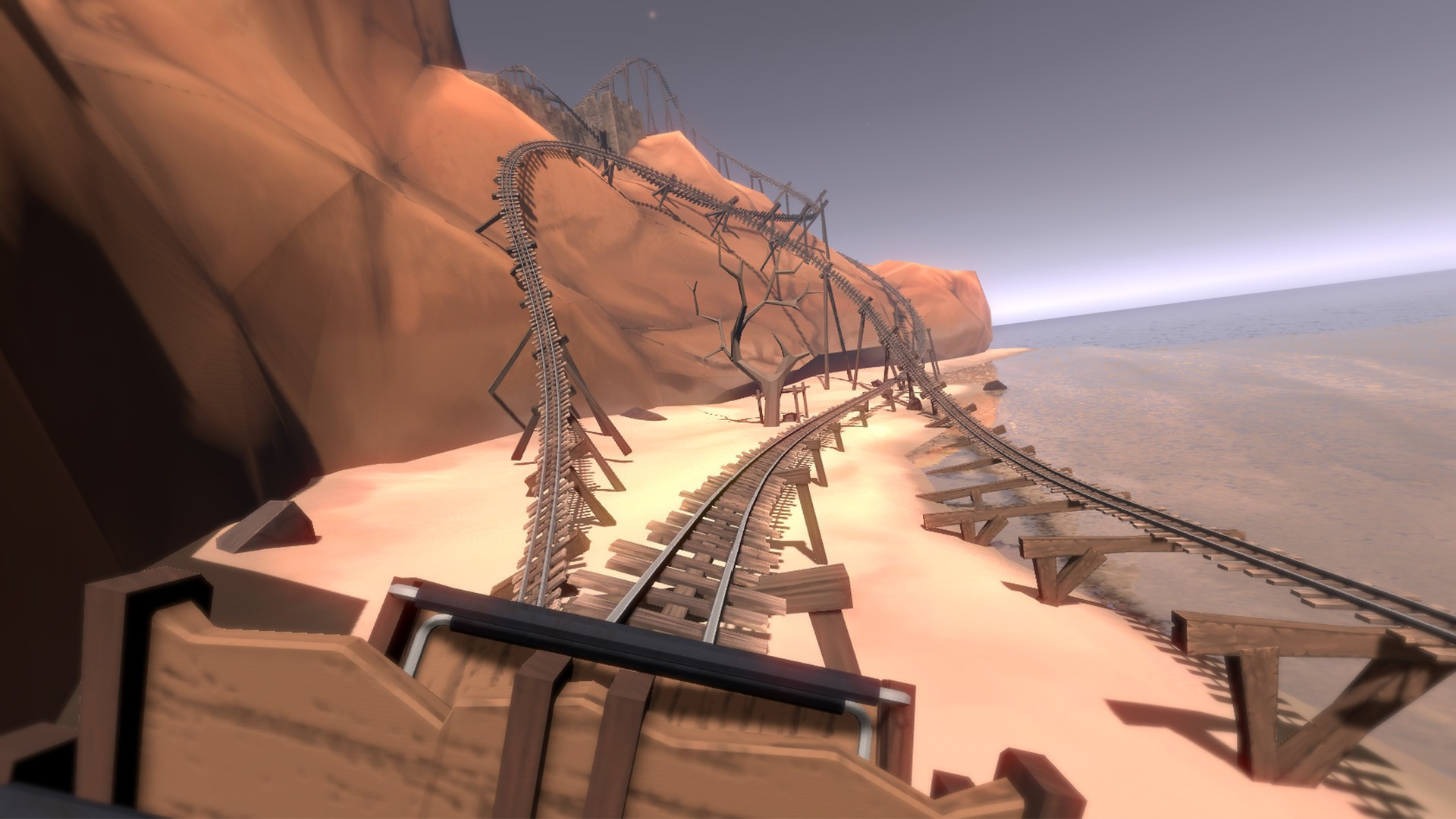 Ghost Mountain Roller Coaster - кадр 1