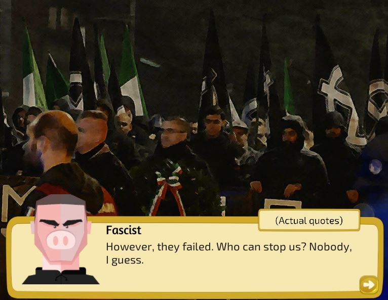 Little Antifa Novel (itch) - кадр 1