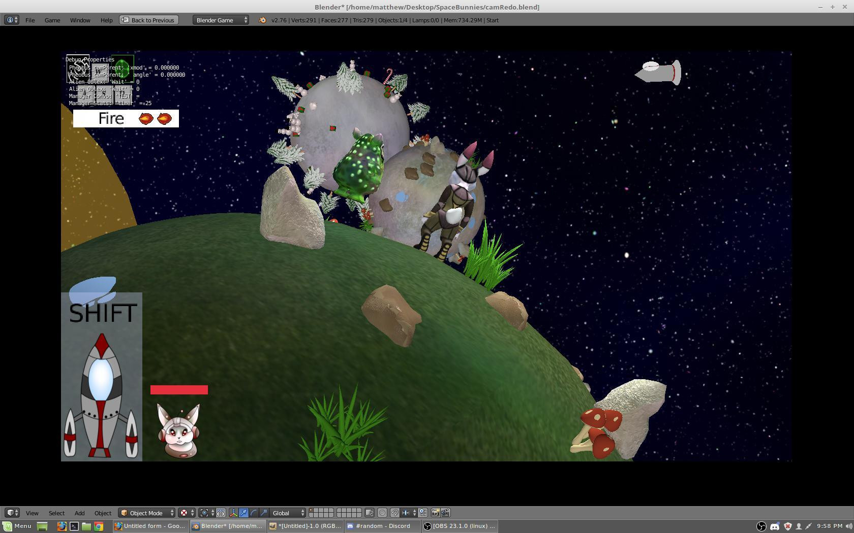 Space Bunnies (itch) - кадр 1