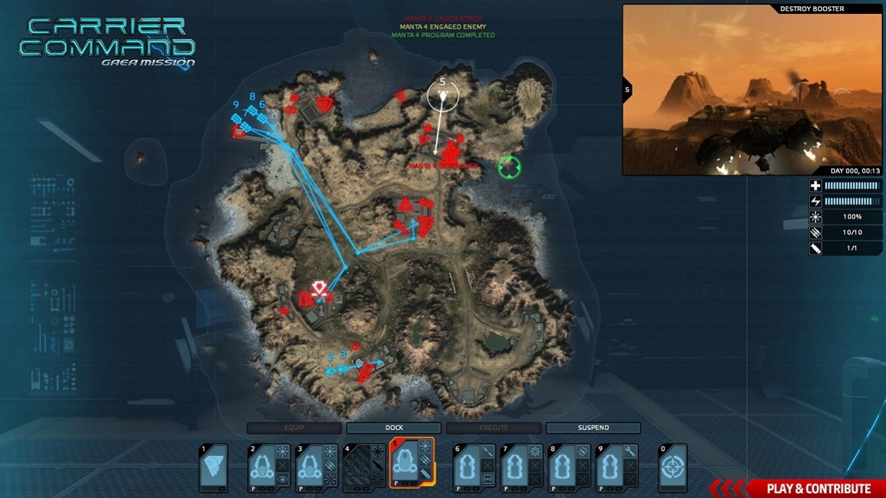 Carrier Command: Gaea Mission - кадр 2
