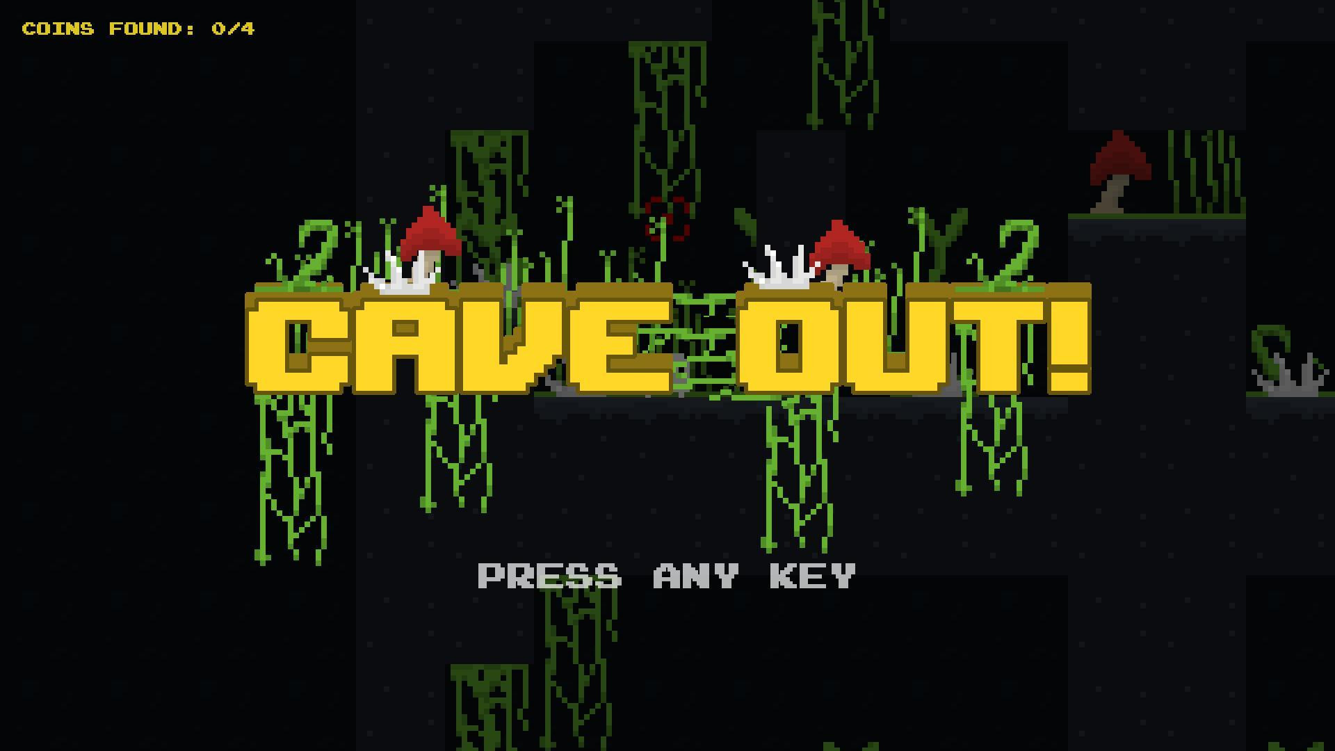 CAVE OUT! (itch) - кадр 1