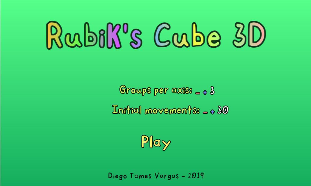 Rubik's Cube 3D (itch) - кадр 2
