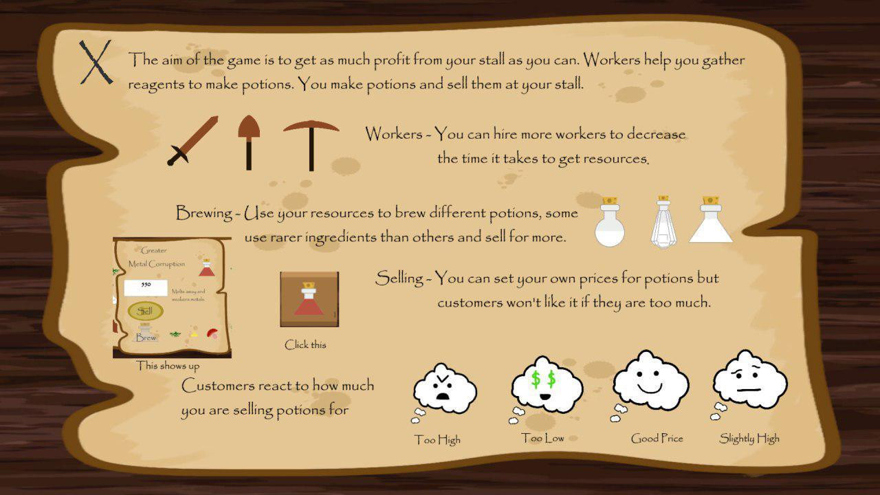 Potion Seller (Unbound Interactive) (itch) - кадр 1
