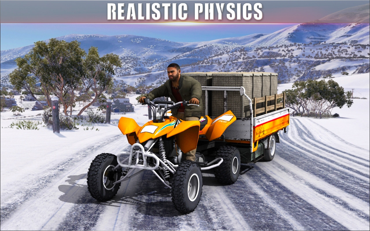 ATV Quad Bike Cargo Transport Simulator (itch) - кадр 1