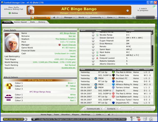 Football Manager Live - кадр 3