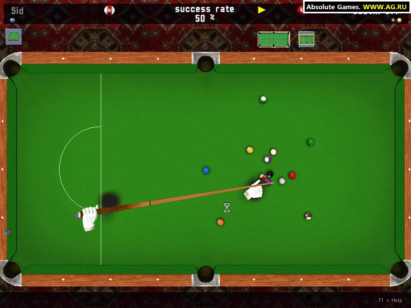 Jimmy White's Cueball World - кадр 1