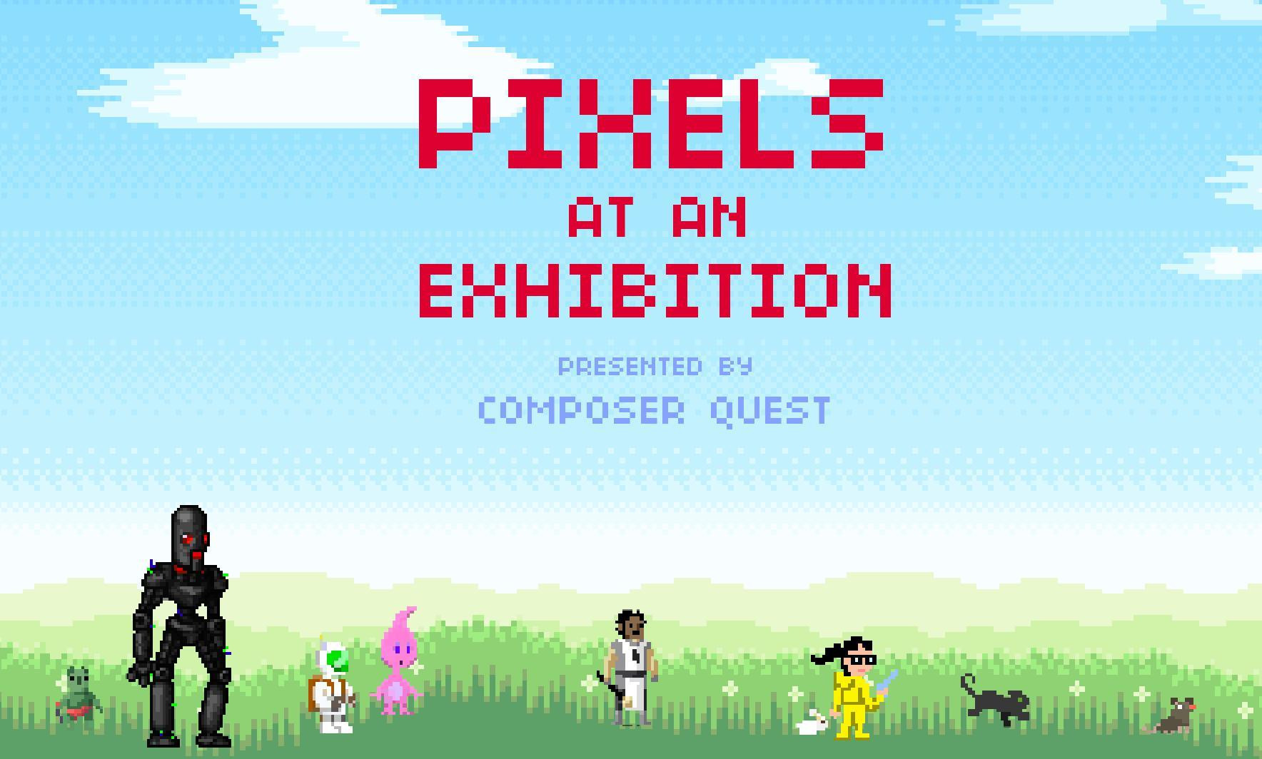 Pixels at an Exhibition (itch) - кадр 1