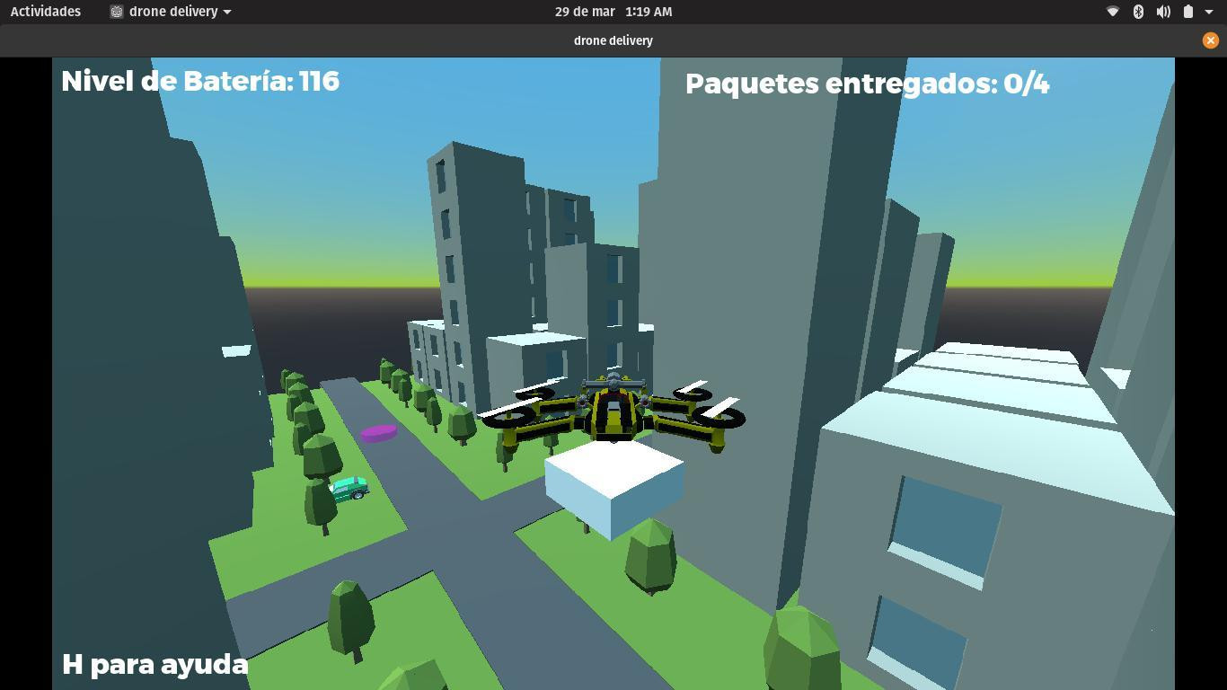 drone delivery (crapaam) (itch) - кадр 1