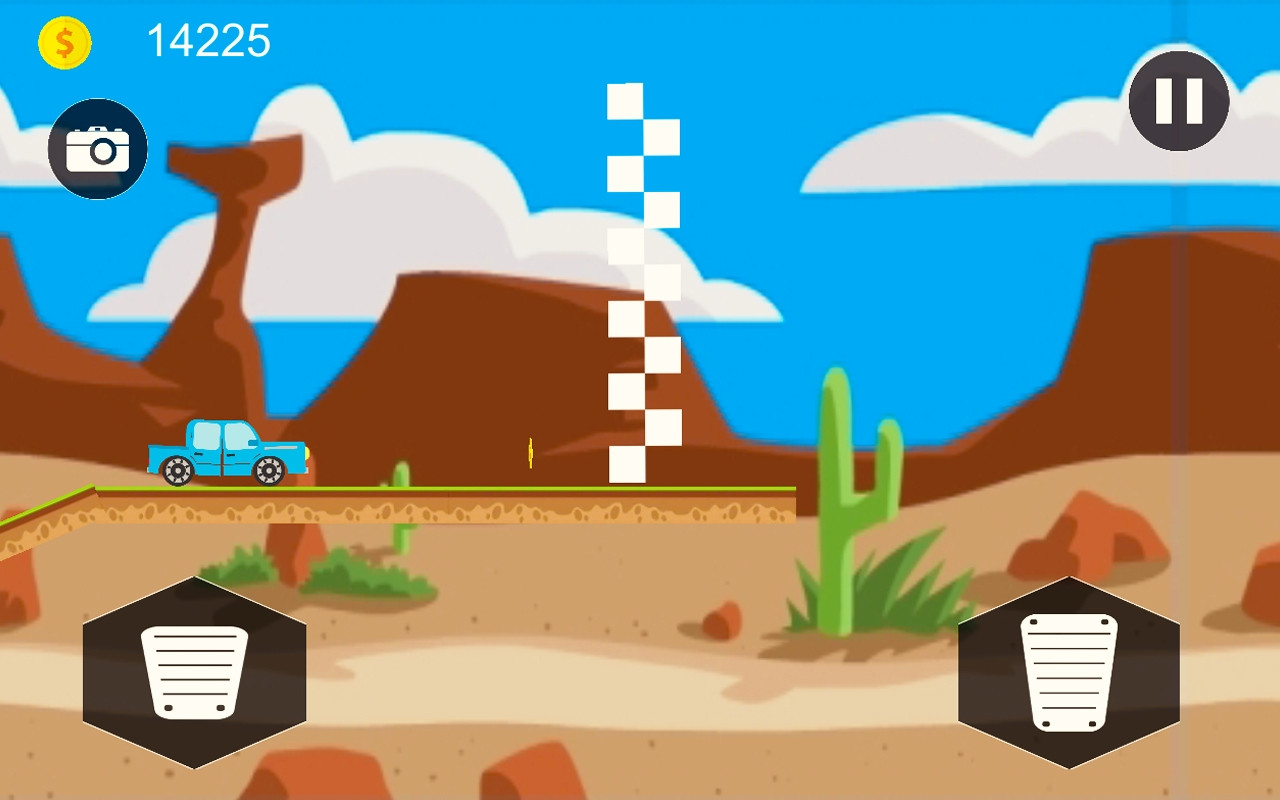 Elastic Car Driving Simulator (itch) - кадр 1