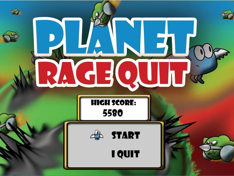 Planet Rage Quit (itch) - кадр 1