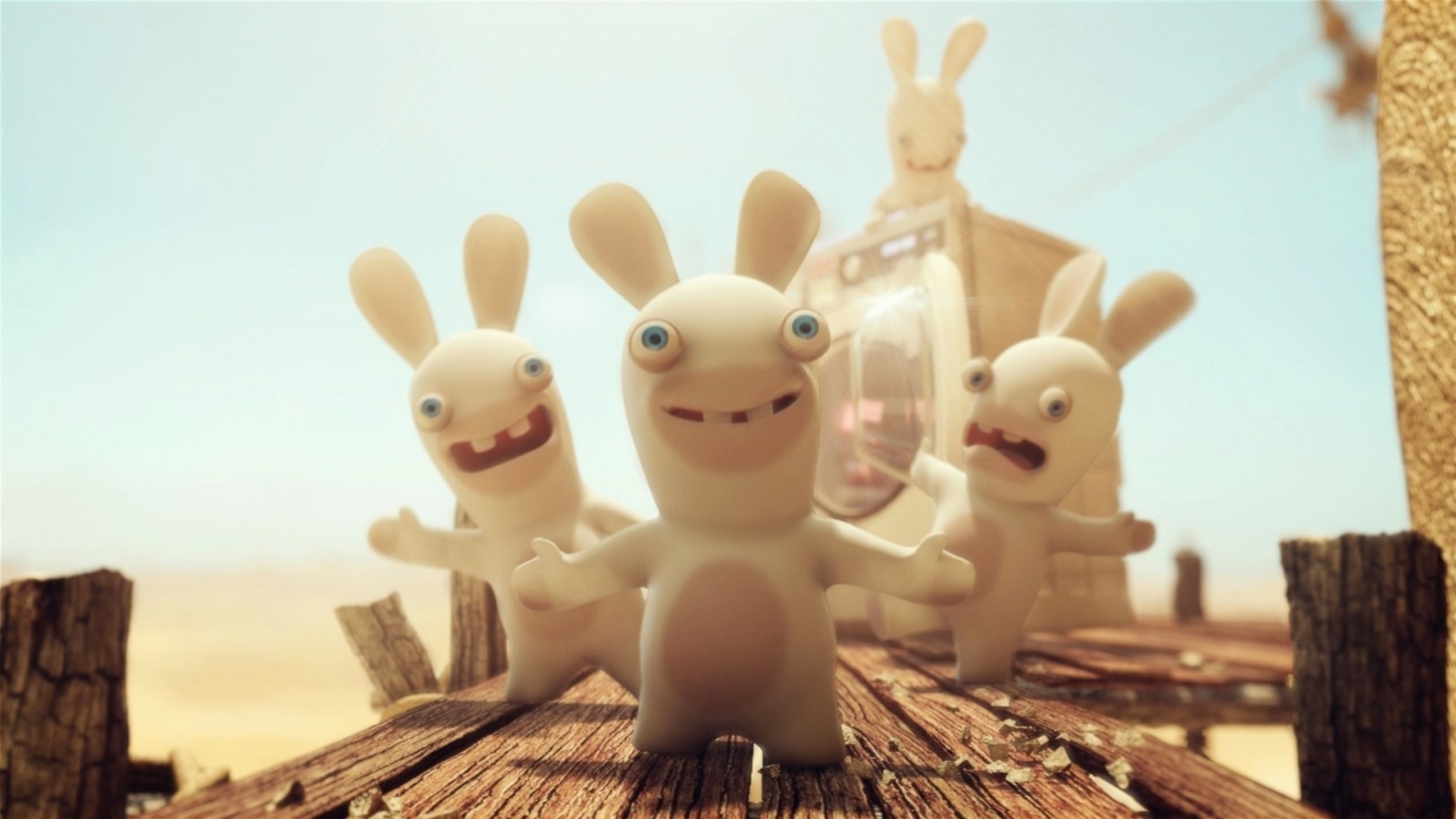 Raving Rabbids Travel in Time - кадр 1