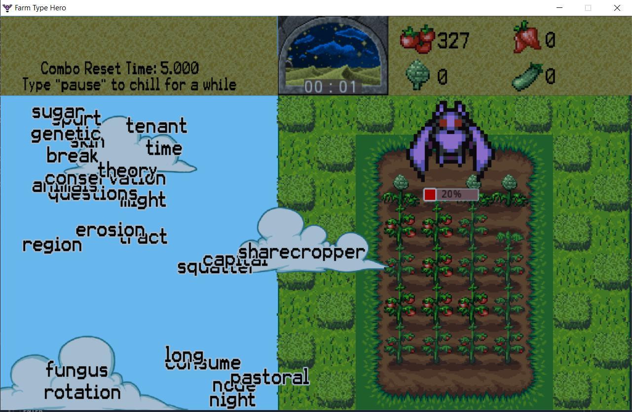 Farm Type Hero (itch) - кадр 1
