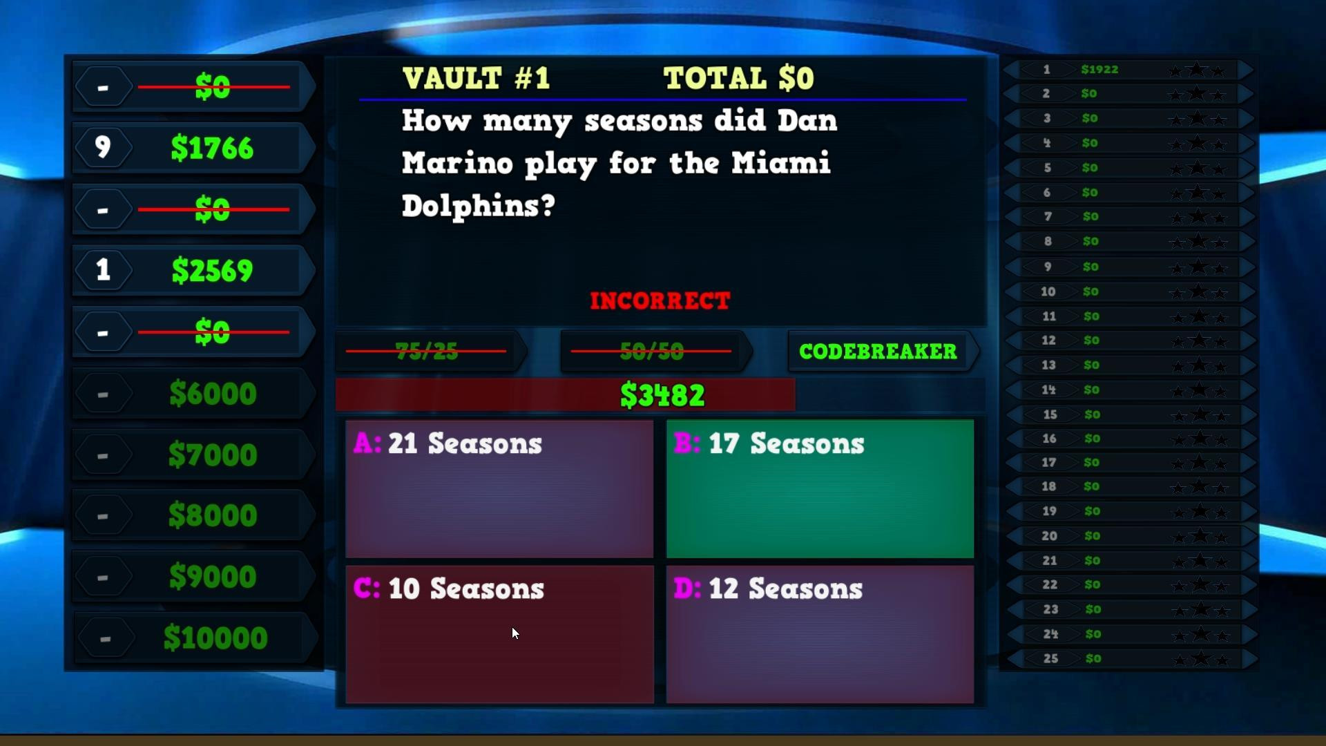 Trivia Vault Football Trivia - кадр 1