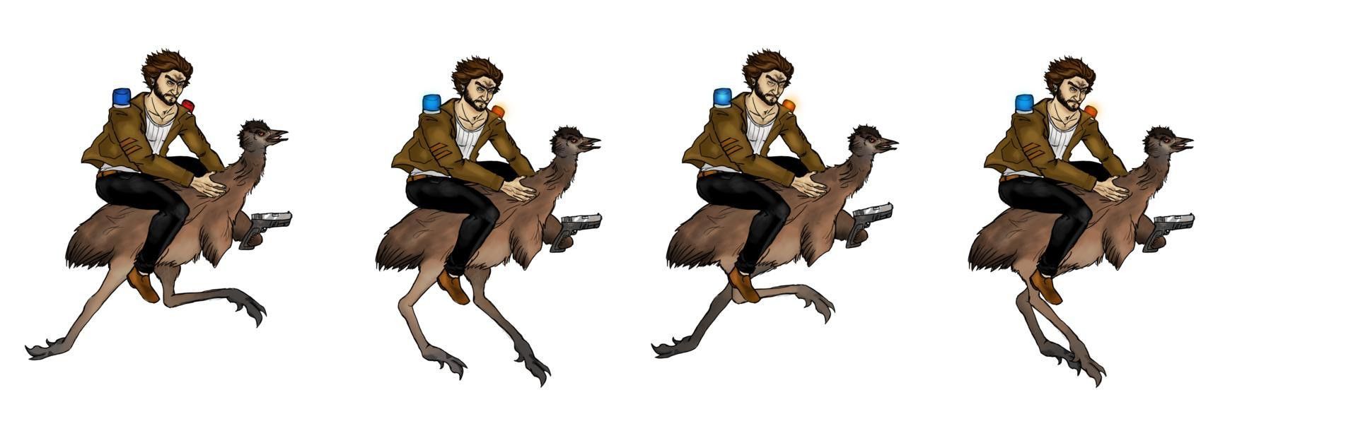 Australian Llama On the Road (itch) - кадр 1
