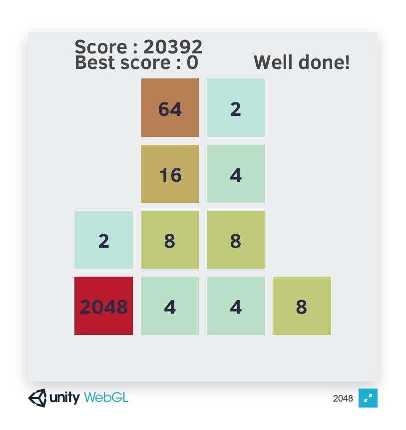 2048 redux (itch) - кадр 1