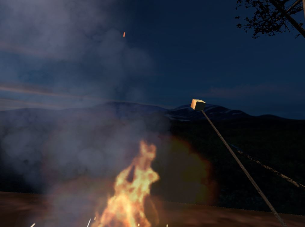 Marshmallow Roasting Simulator VR (itch) - кадр 1